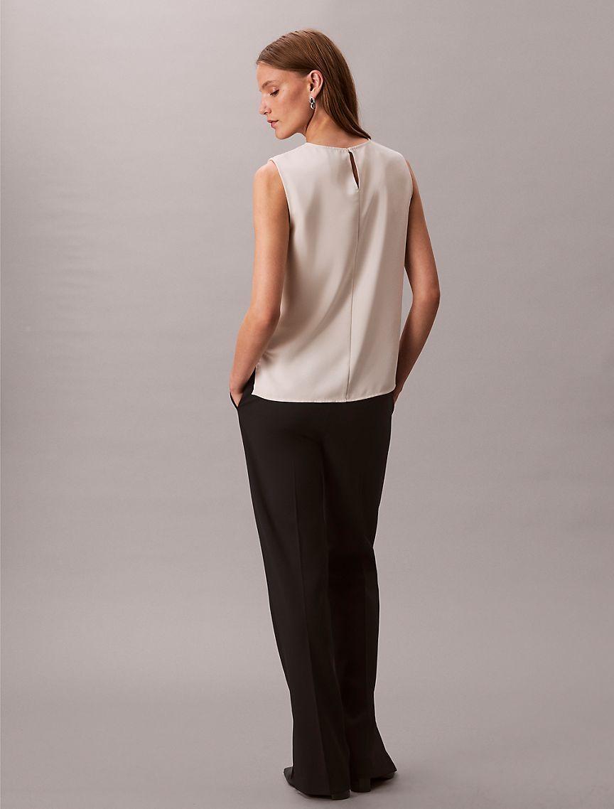 Flowing Relaxed Sleeveless Top Product Image