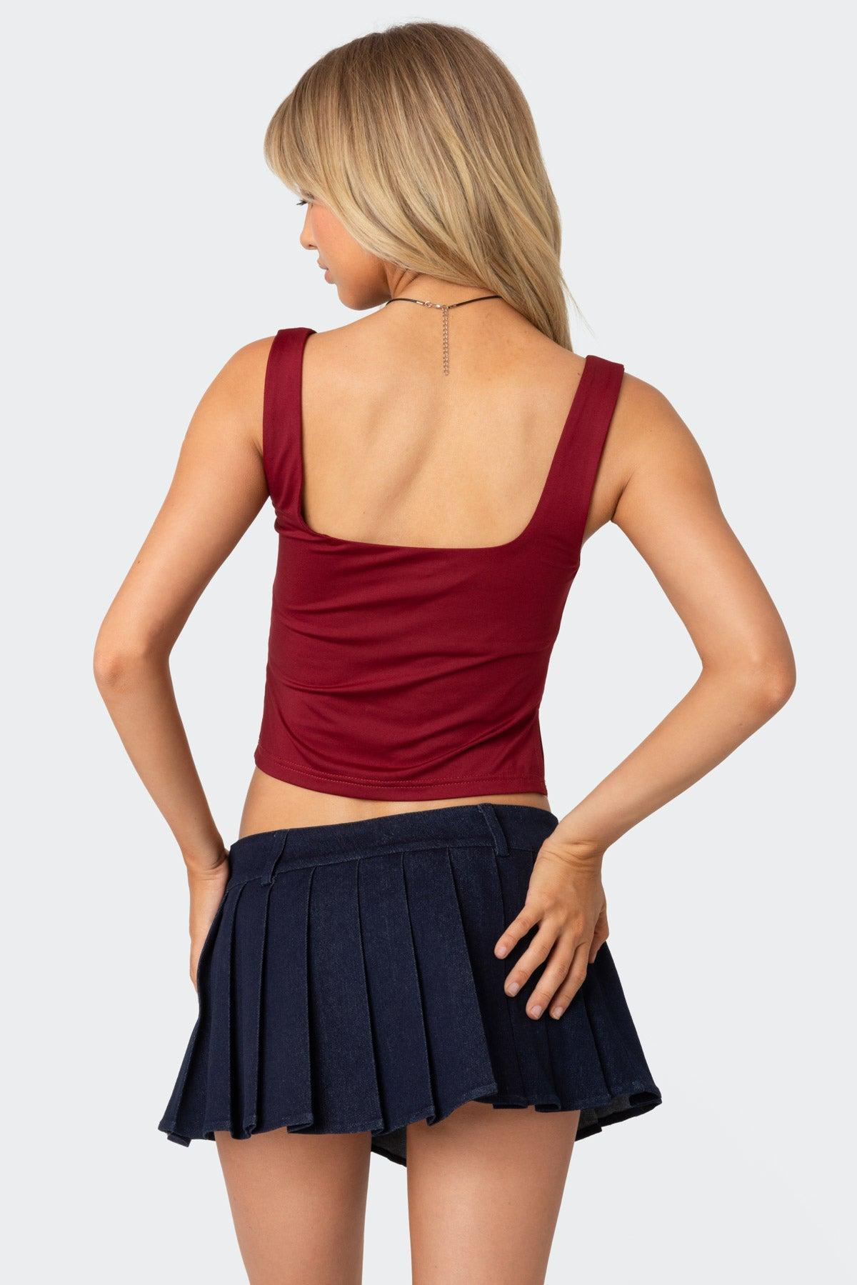 Marigold Side Slit Top Product Image