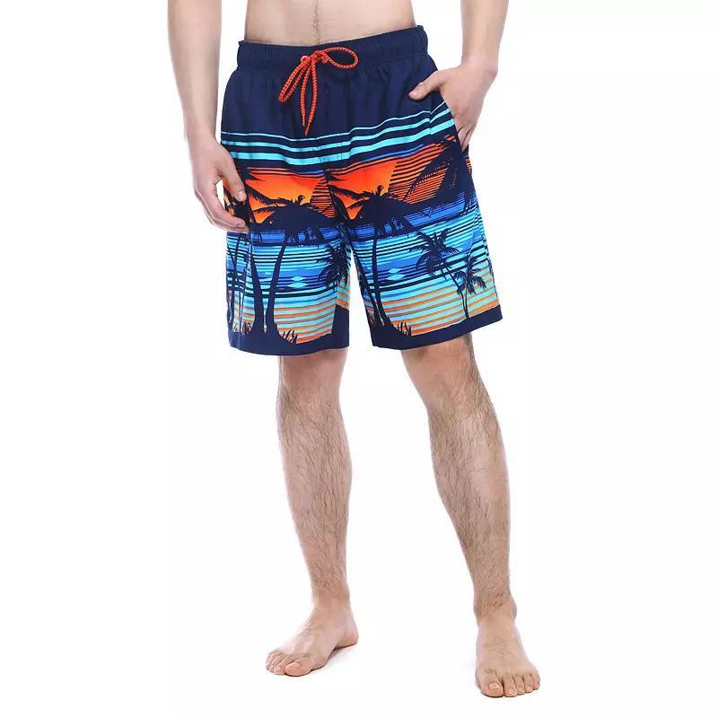 Men's Rokka&Rolla 8-in. Mesh Lined UPF 50+ Swim Trunks,  Product Image