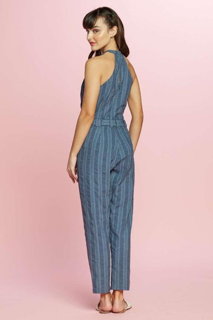 Surplice Neck Jumpsuit Product Image