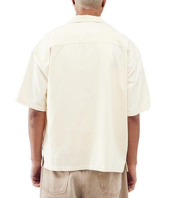 BDG Urban Outfitters Short Sleeve Embroidered Woven Shirt Product Image