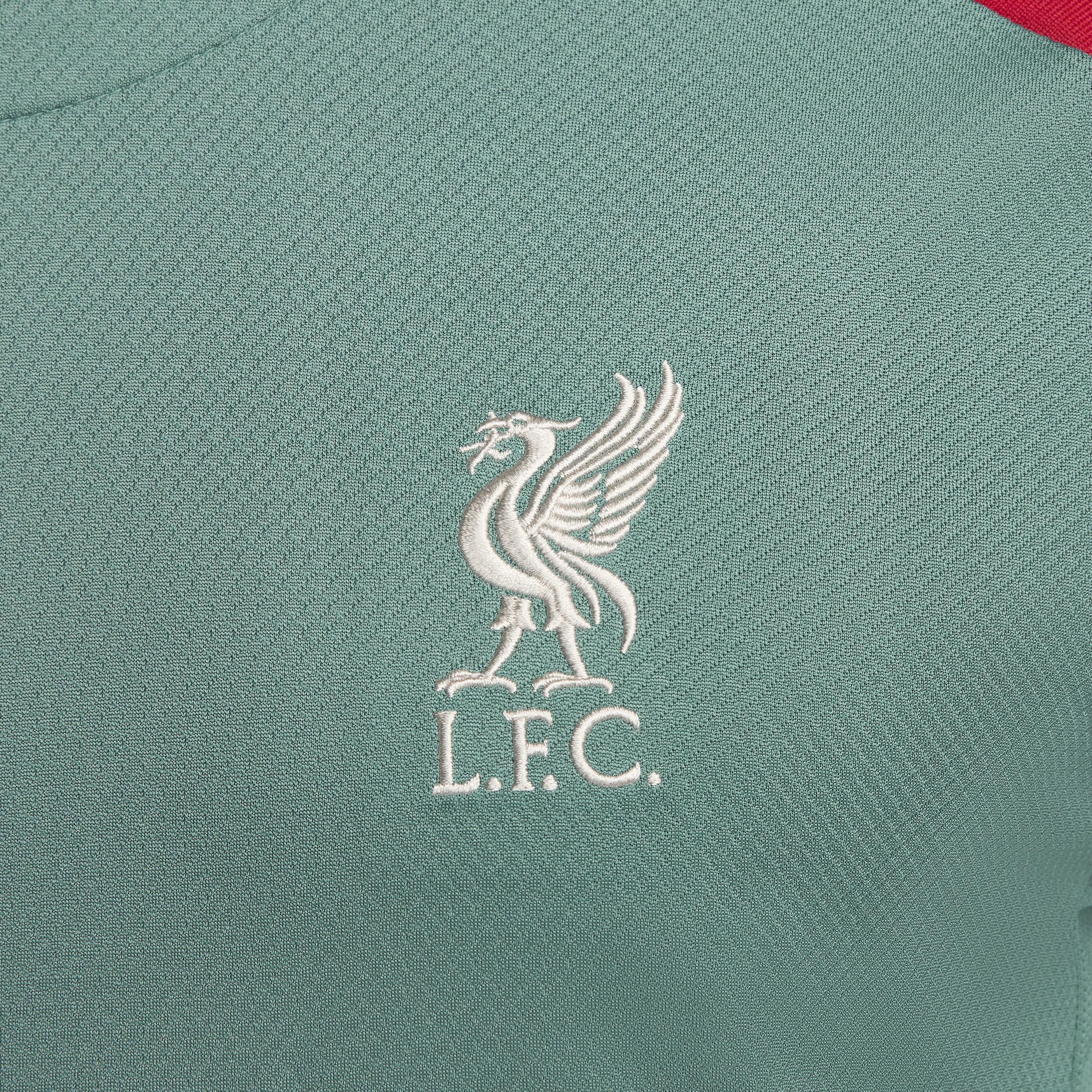 Men's Nike Green Liverpool 2024/25 Strike Performance Top, Size: XL, Lvp Green Product Image