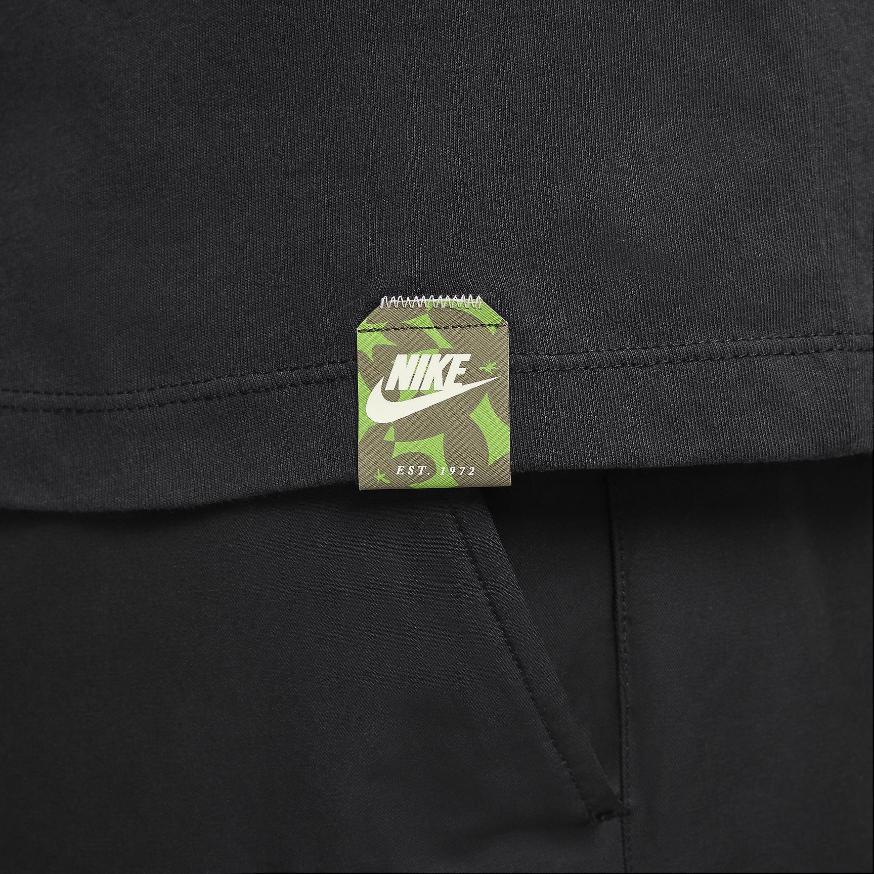 Nike Mens Nike Asbury Long Sleeve Crew Cuff - Mens Black Product Image