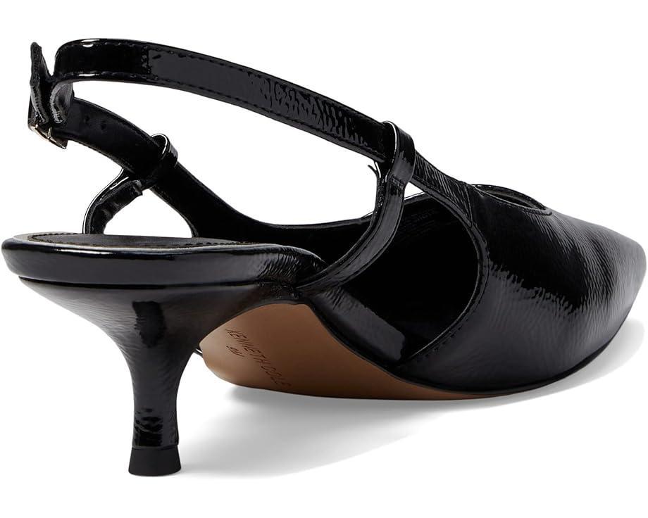 Khloe Pointed Toe Slingback Kitten Heel Product Image