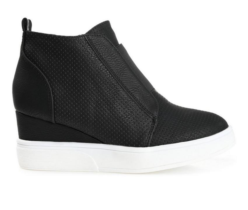 Women's Journee Collection Clara Wedge Sneakers Product Image