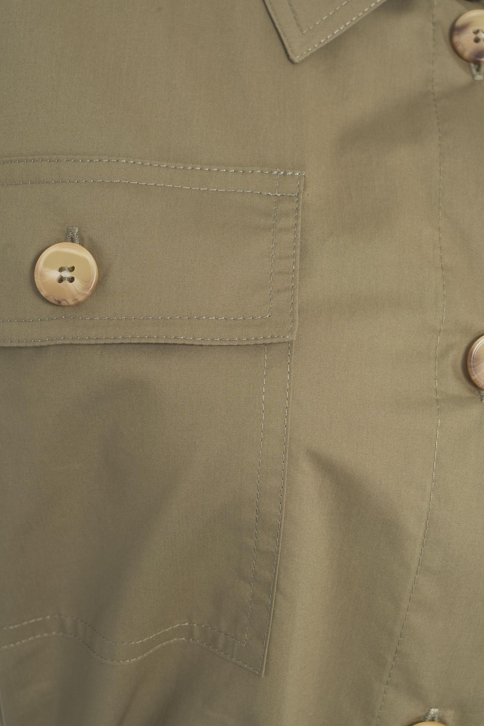 Shirt dress with waist belt Product Image