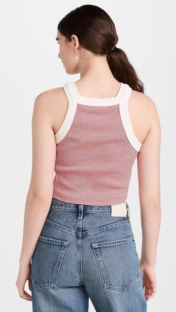 Closed Cropped Racer Tank Top | Shopbop Product Image