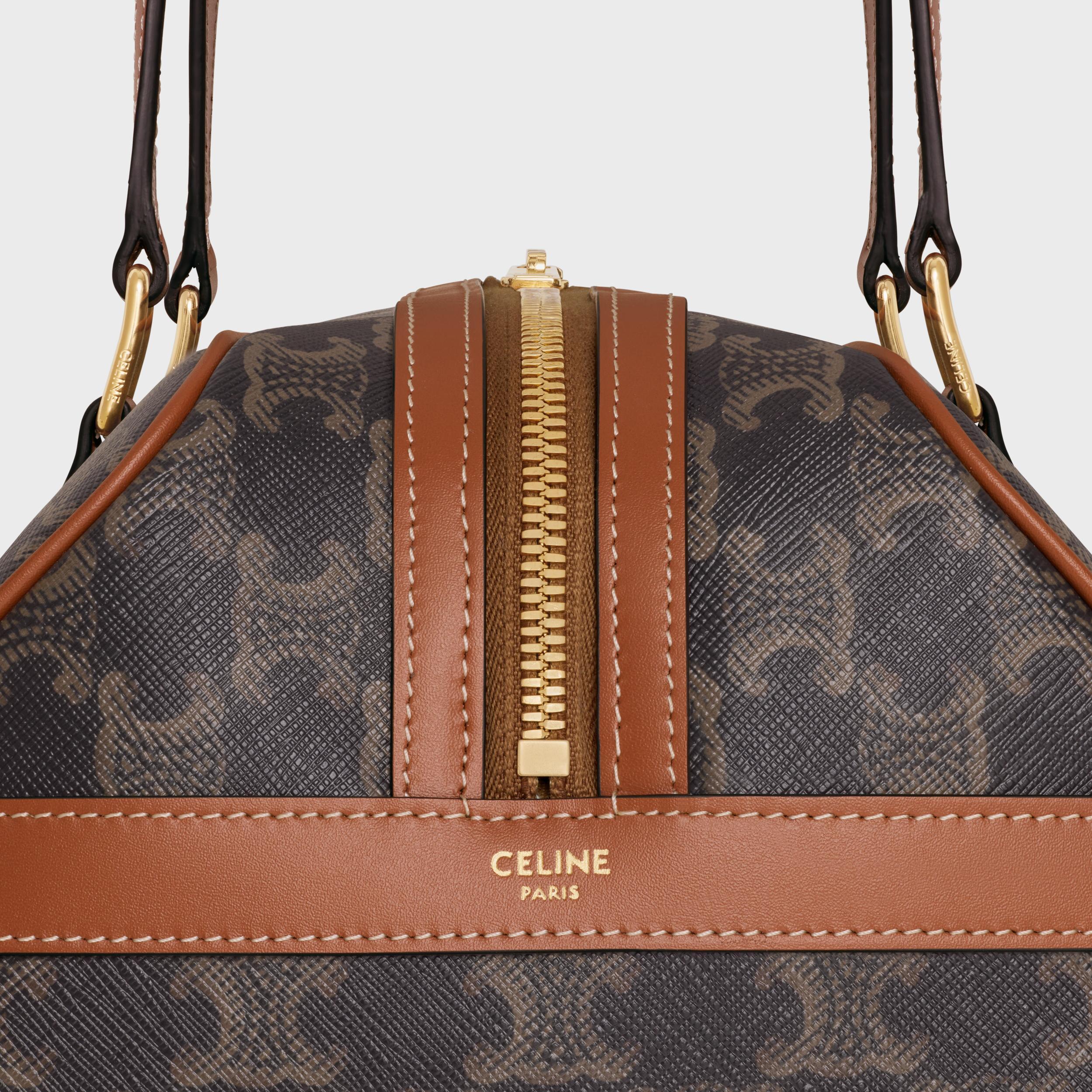 GYM BAG in TRIOMPHE CANVAS & CALFSKIN Product Image