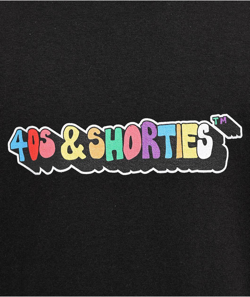 40s & Shorties Toon Logo Black T-Shirt Product Image