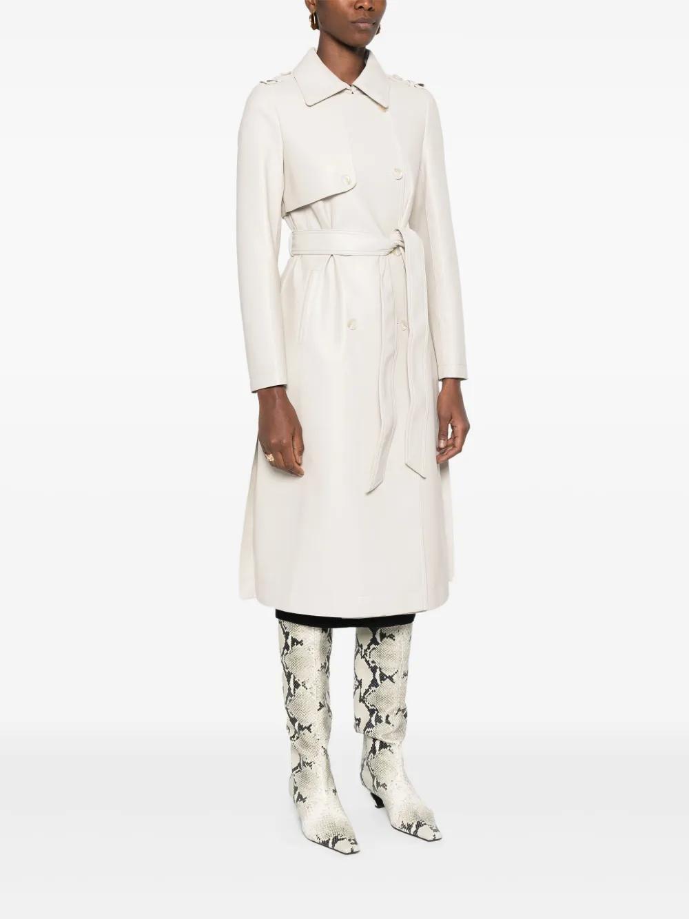 coated trench coat Product Image