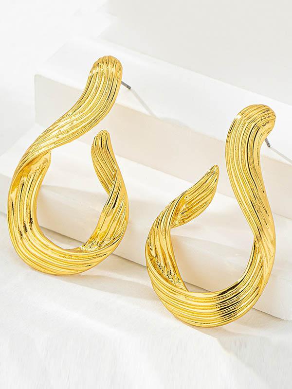 Geometric Drop Earrings Product Image