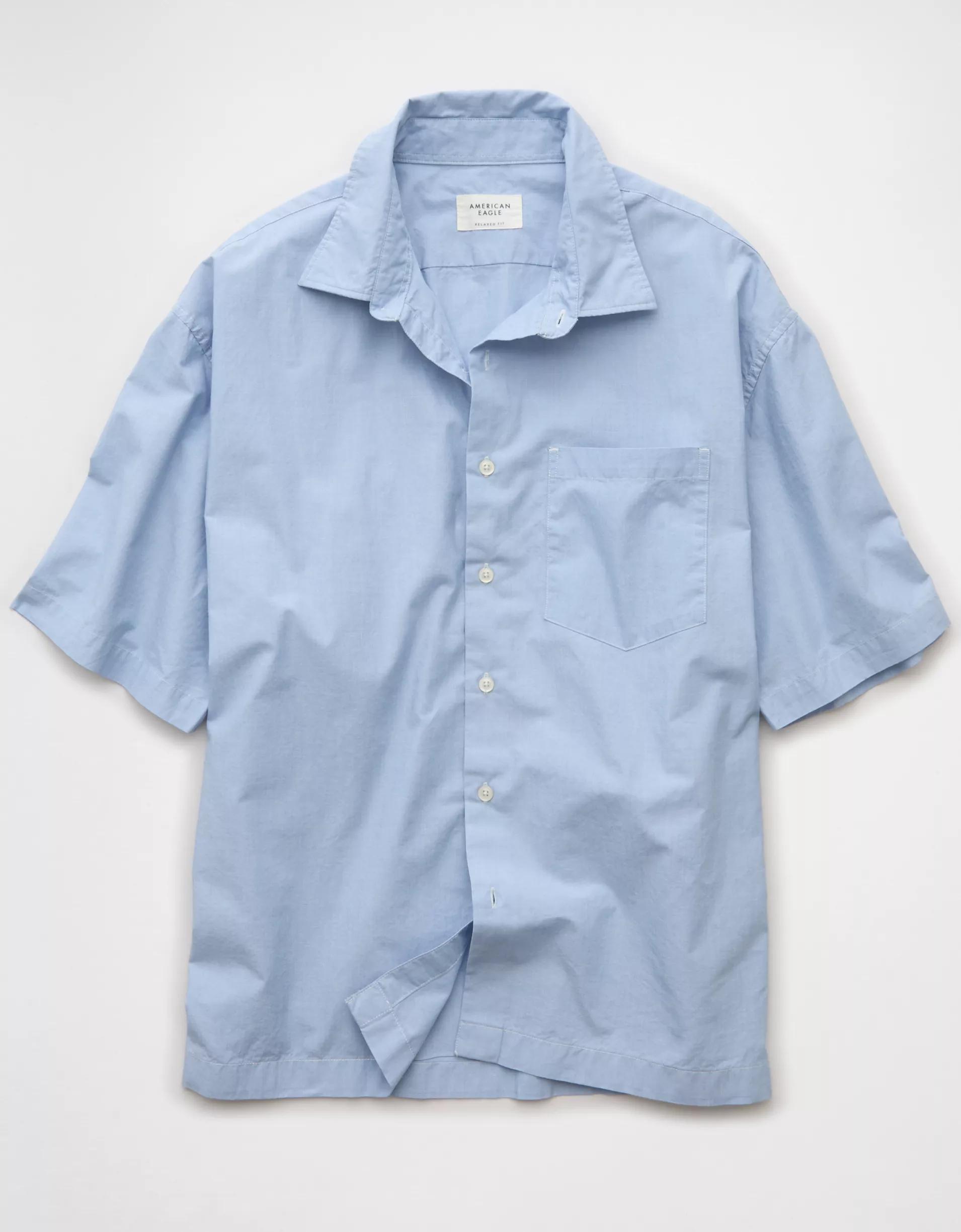 AE Poolside Button-Up Shirt Product Image