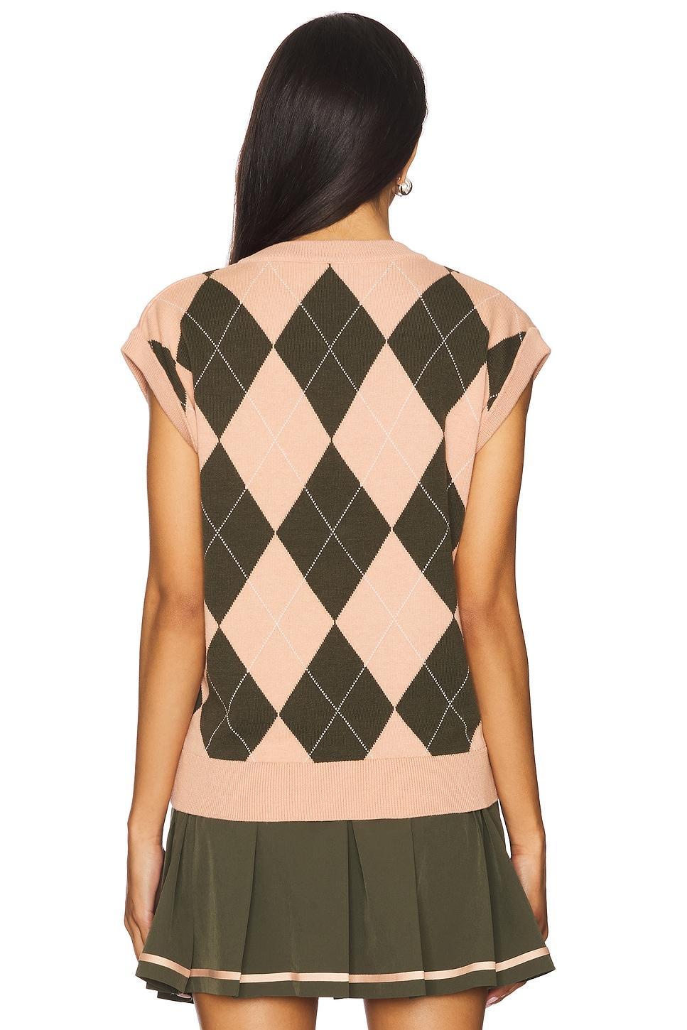 Avika Argyle Vest Varley Product Image