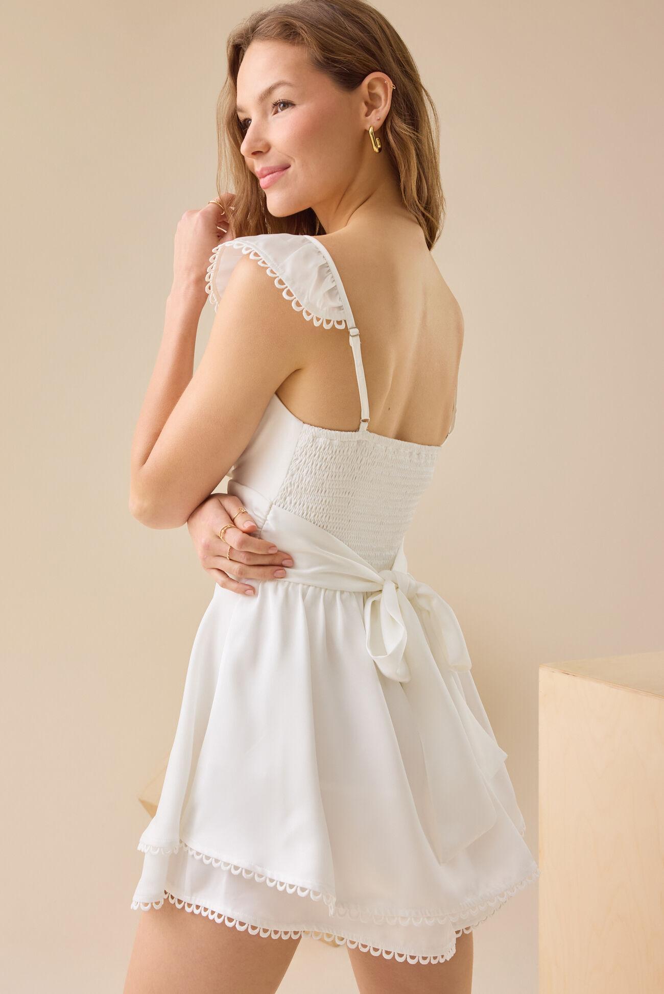 Miles Flutter Sleeve Romper Product Image