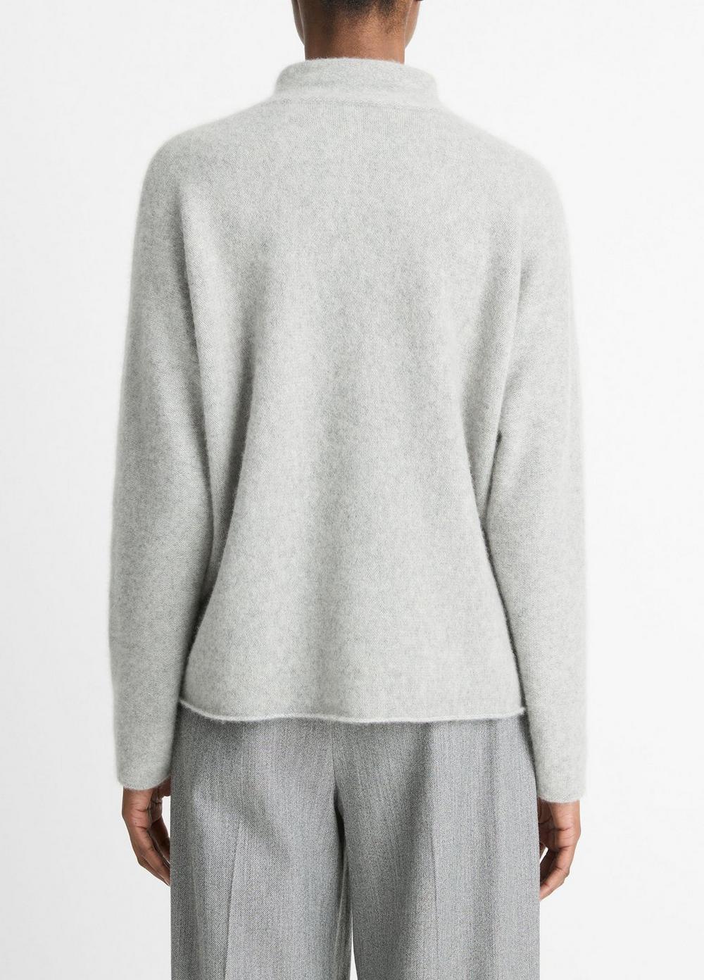 Cashmere Boxy Turtleneck Sweater Product Image