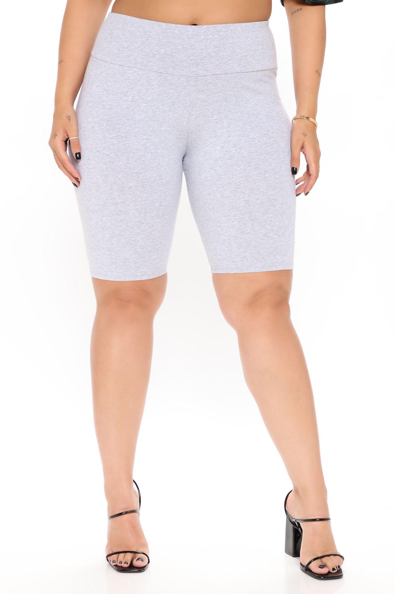 My Favorite Biker Short - Heather Grey Product Image
