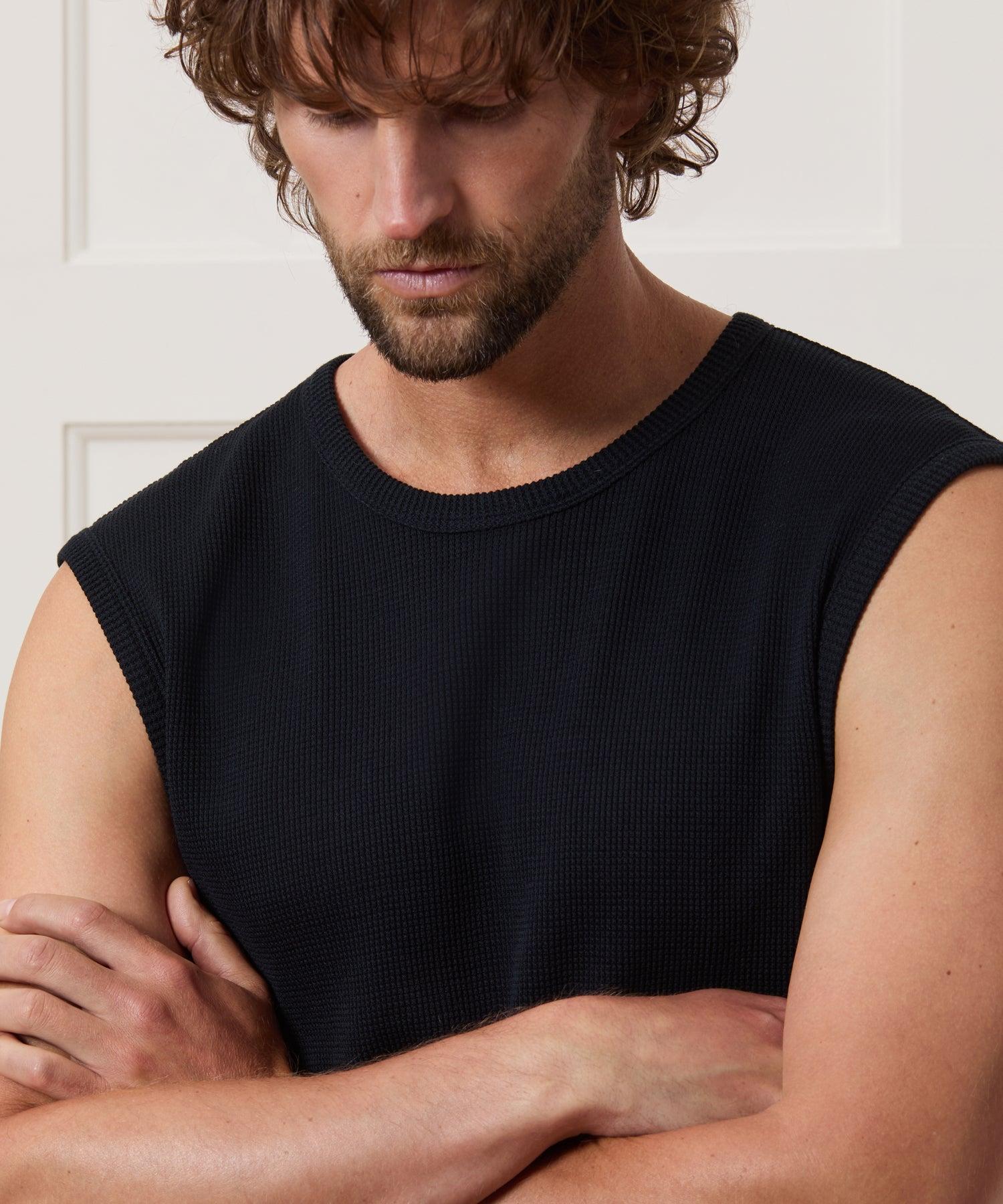 Cotton Waffle Tank Product Image