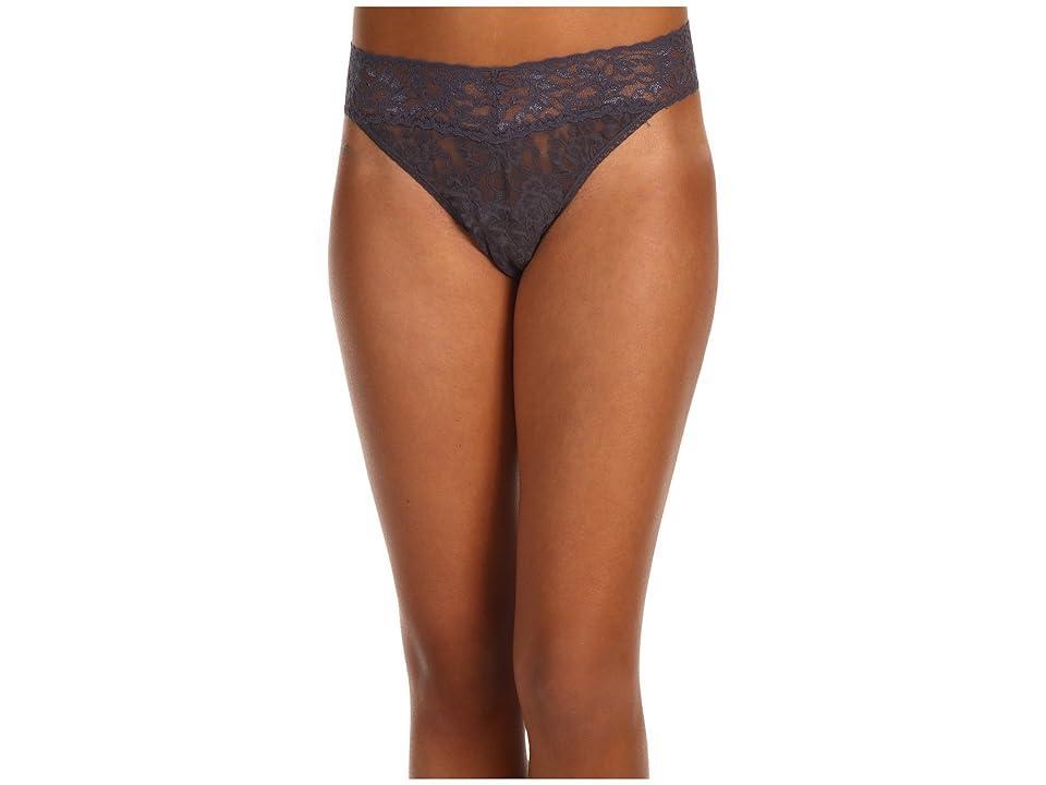 Signature Lace Original Rise Thong Product Image