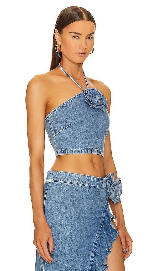 Lovers and Friends Rosalie Halter Top in Rose Bowl Product Image