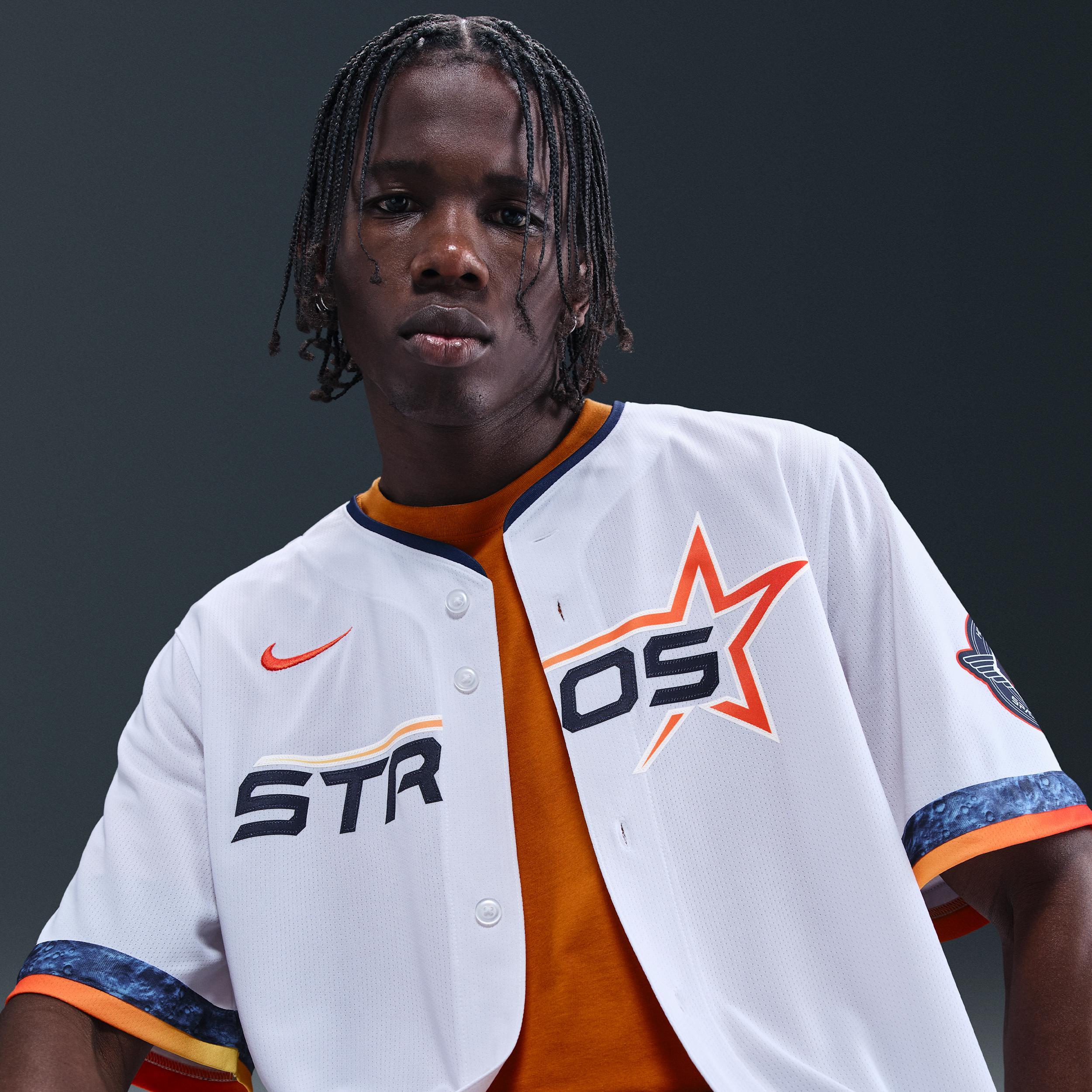 Houston Astros City Connect Mens Nike Mens Dri-FIT ADV MLB Limited Jersey | LM250D9JHUS-1U2 Product Image