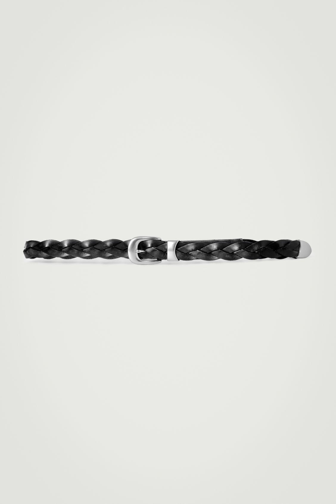 BRAIDED LEATHER BELT Product Image