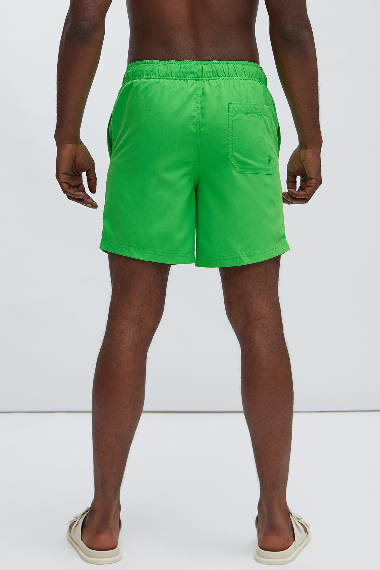 Montez Swim Trunk Classic - Green Product Image