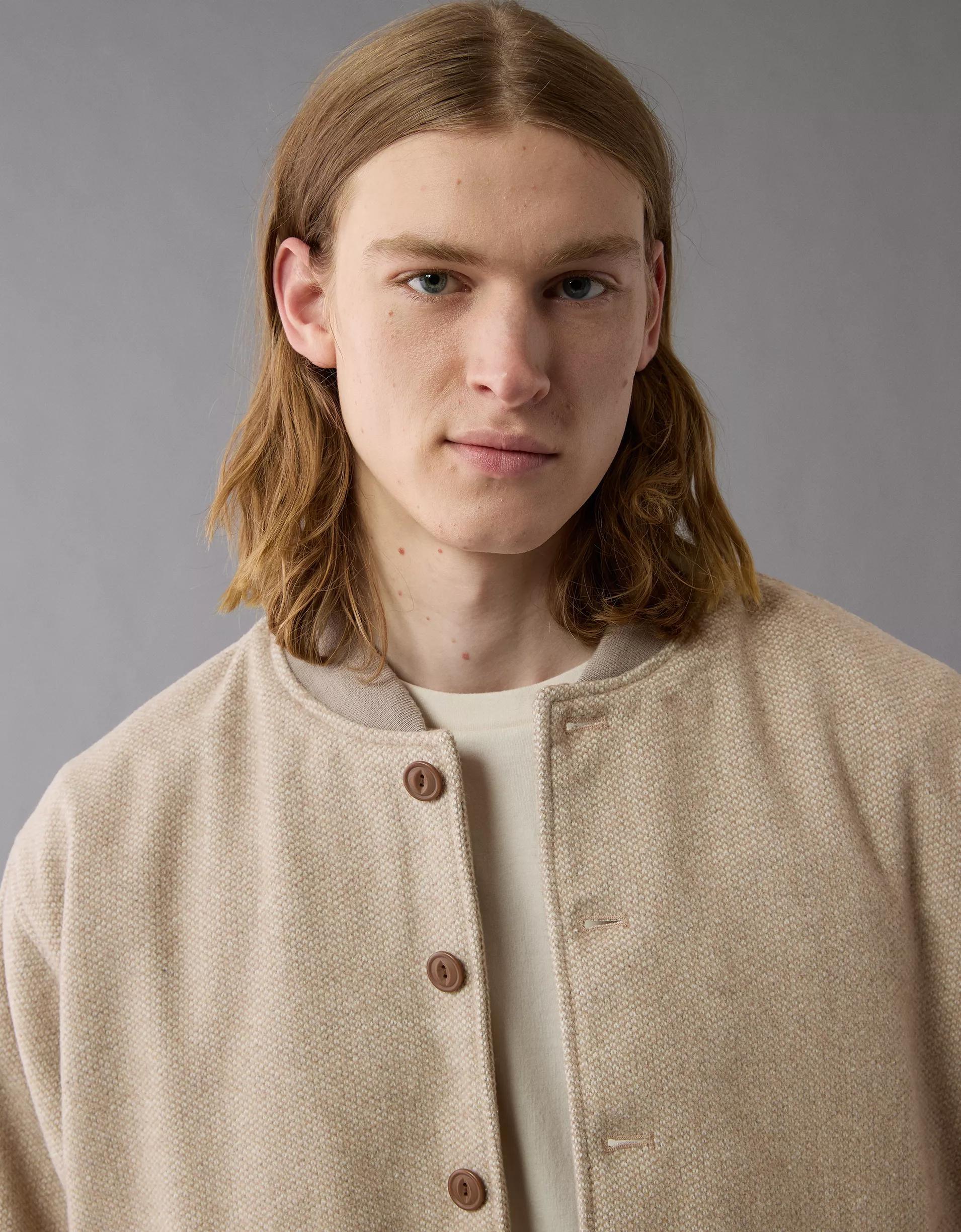 AE Twill Bomber Jacket Product Image