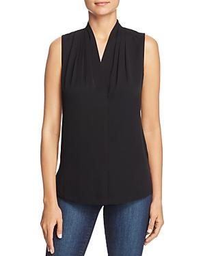 Womens Mila Sleeveless Silk-Blend Blouse Product Image