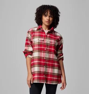 Columbia Womens Blue Point Creek Shirt Jacket- Product Image