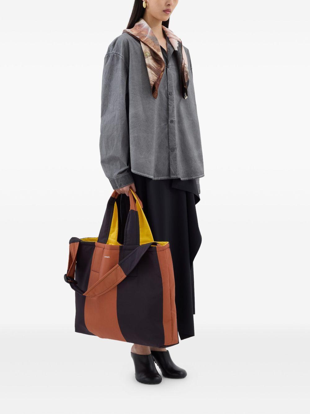 Everyday colour-block tote bag Product Image