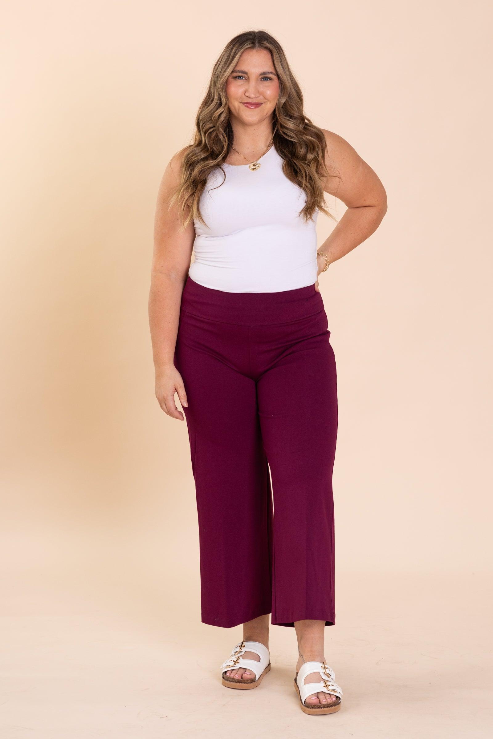The Magic Cropped Wide Leg Pant Product Image