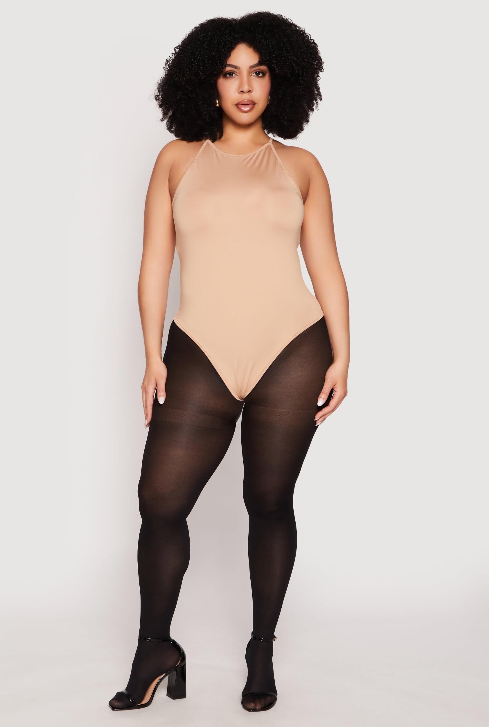 Womens Plus Size Daisy Cami Bodysuit Product Image