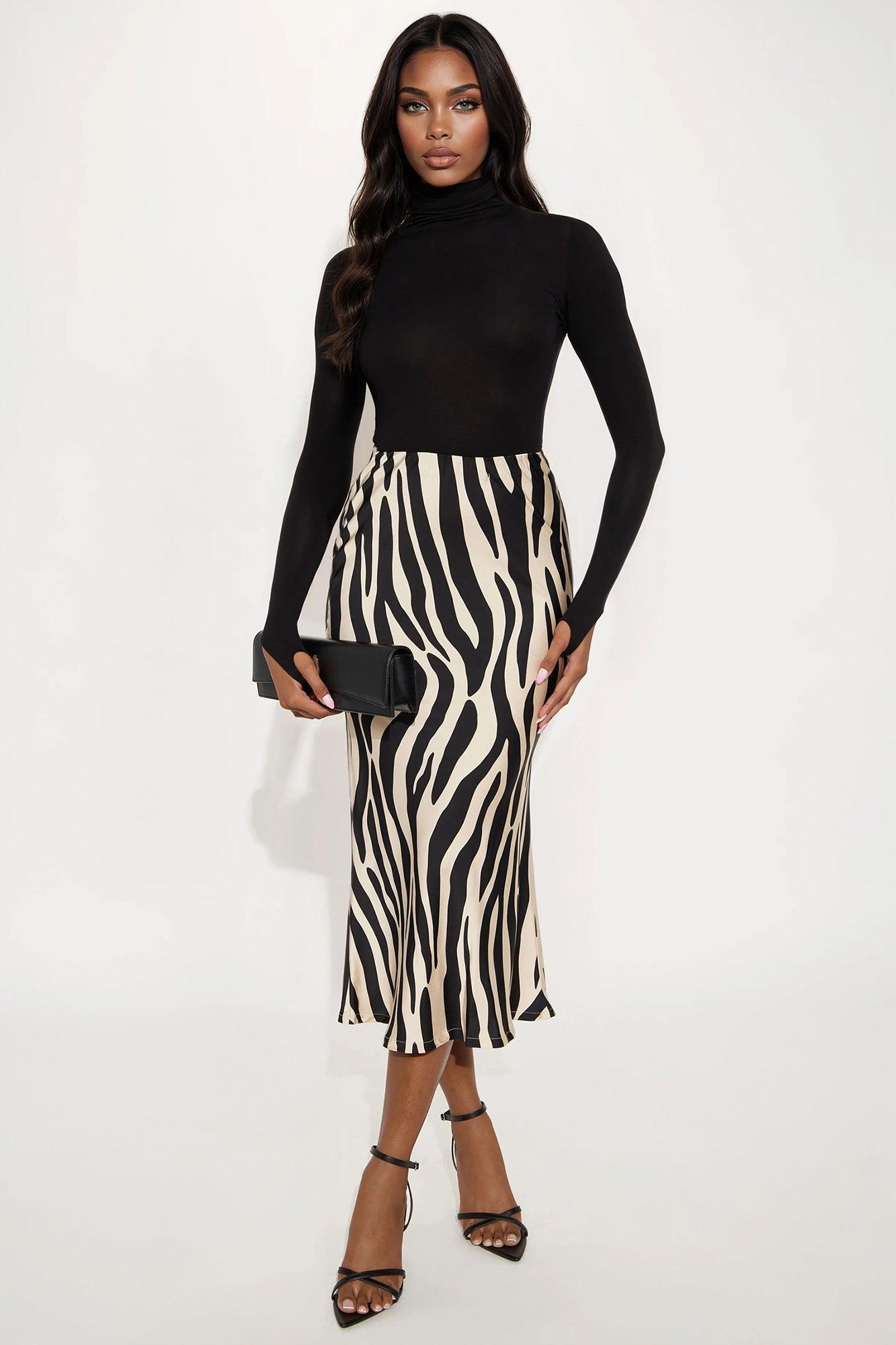 Modal Open Back Turtle Neck Bodysuit - Black Female Product Image