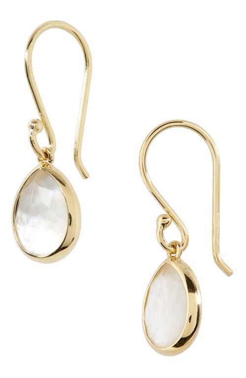 Teeny Teardrop Earrings in 18K Gold Product Image