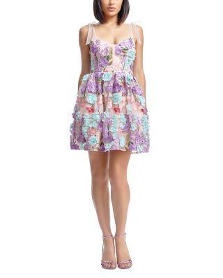 Kaitrin Floral Mini Dress Product Image