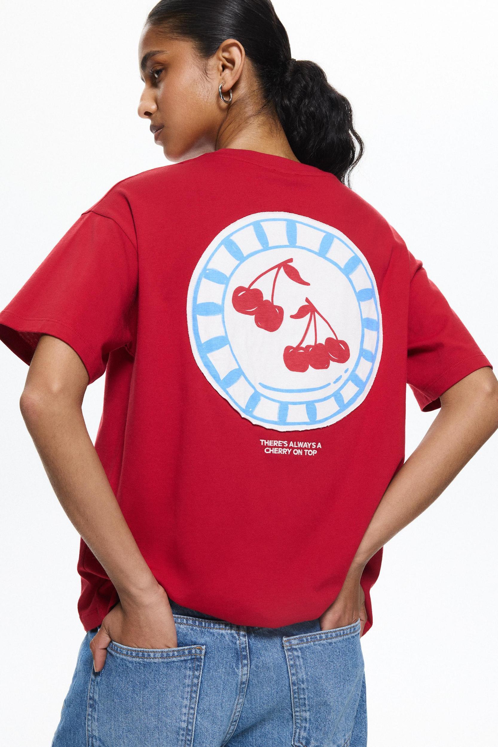 Cherry graphic T-shirt Product Image