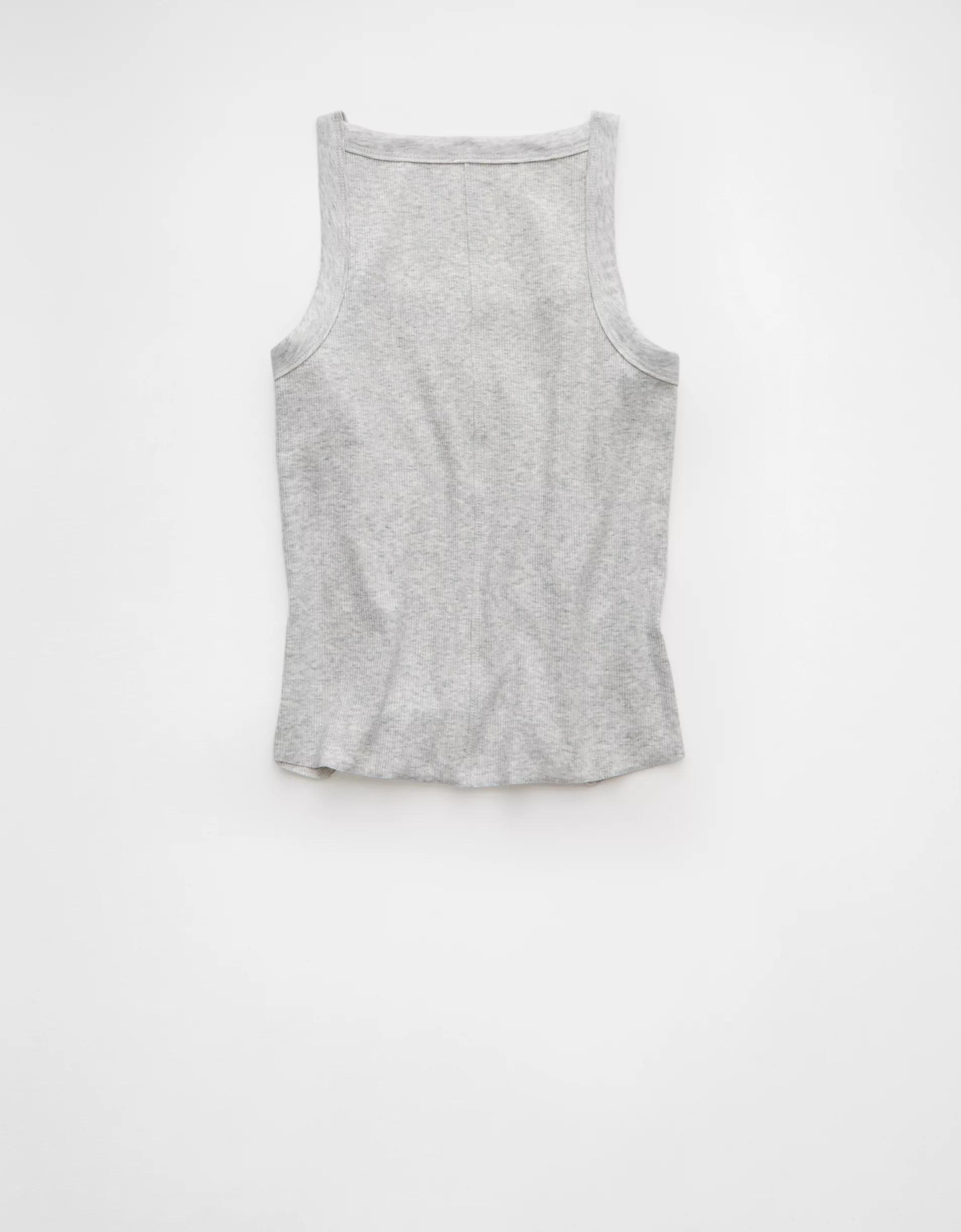 AE Georgia Bulldogs Graphic Notch Neck Tank Top Product Image