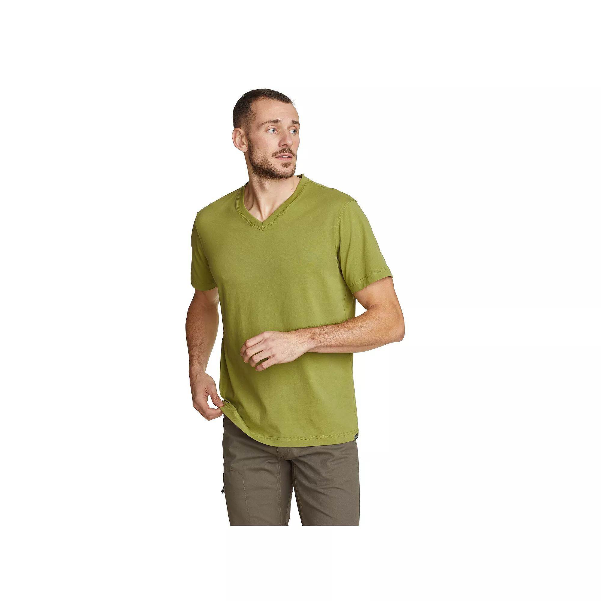 Men's Eddie Bauer Legend Short Sleeve V-Neck Tee,  Product Image