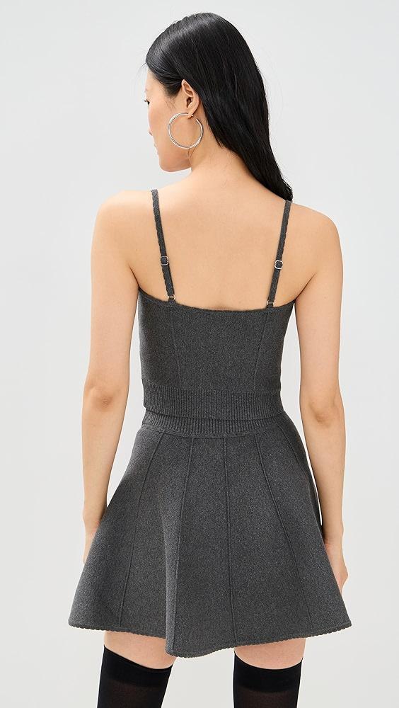 Fleur du Mal Knit Corset Top | Shopbop Product Image