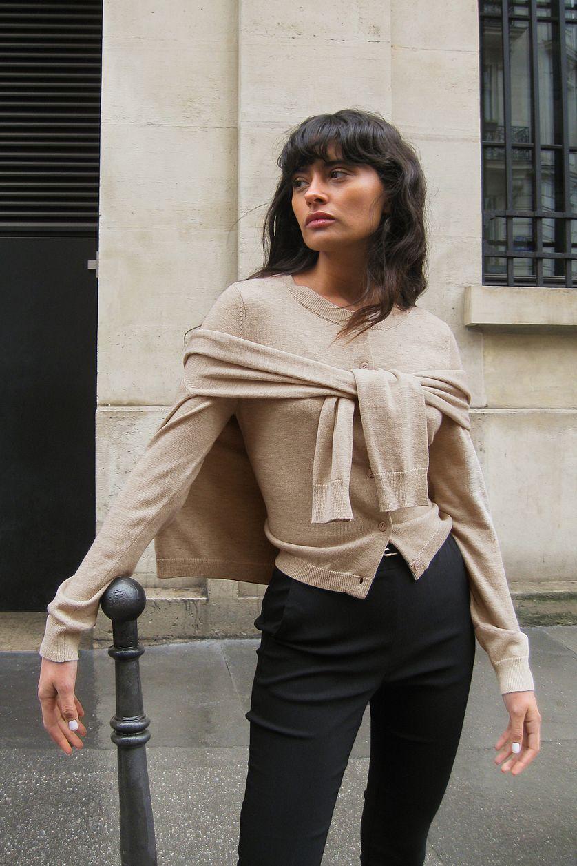 Fine Knitted Cardigan Product Image