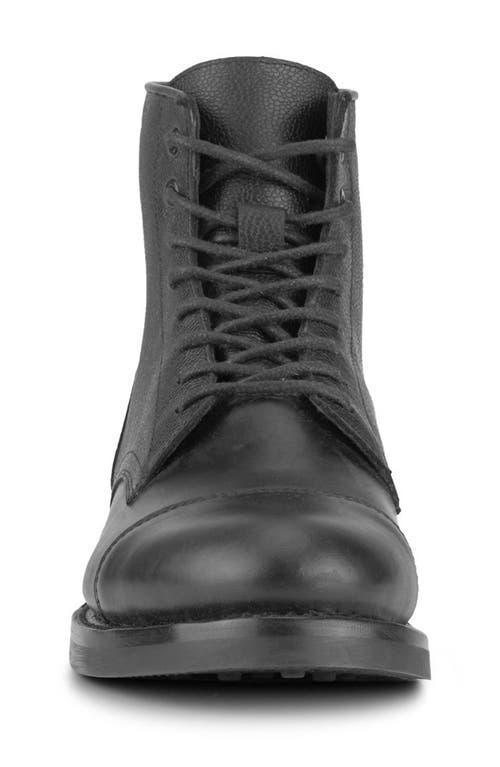 FRYE Dylan Lace Up Derby Boot In Black - Volterra Product Image