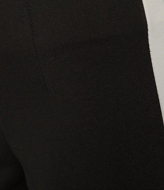 Slim Factor by Investments Ponte Knit No Waist Soft Flare Leg Pants Product Image