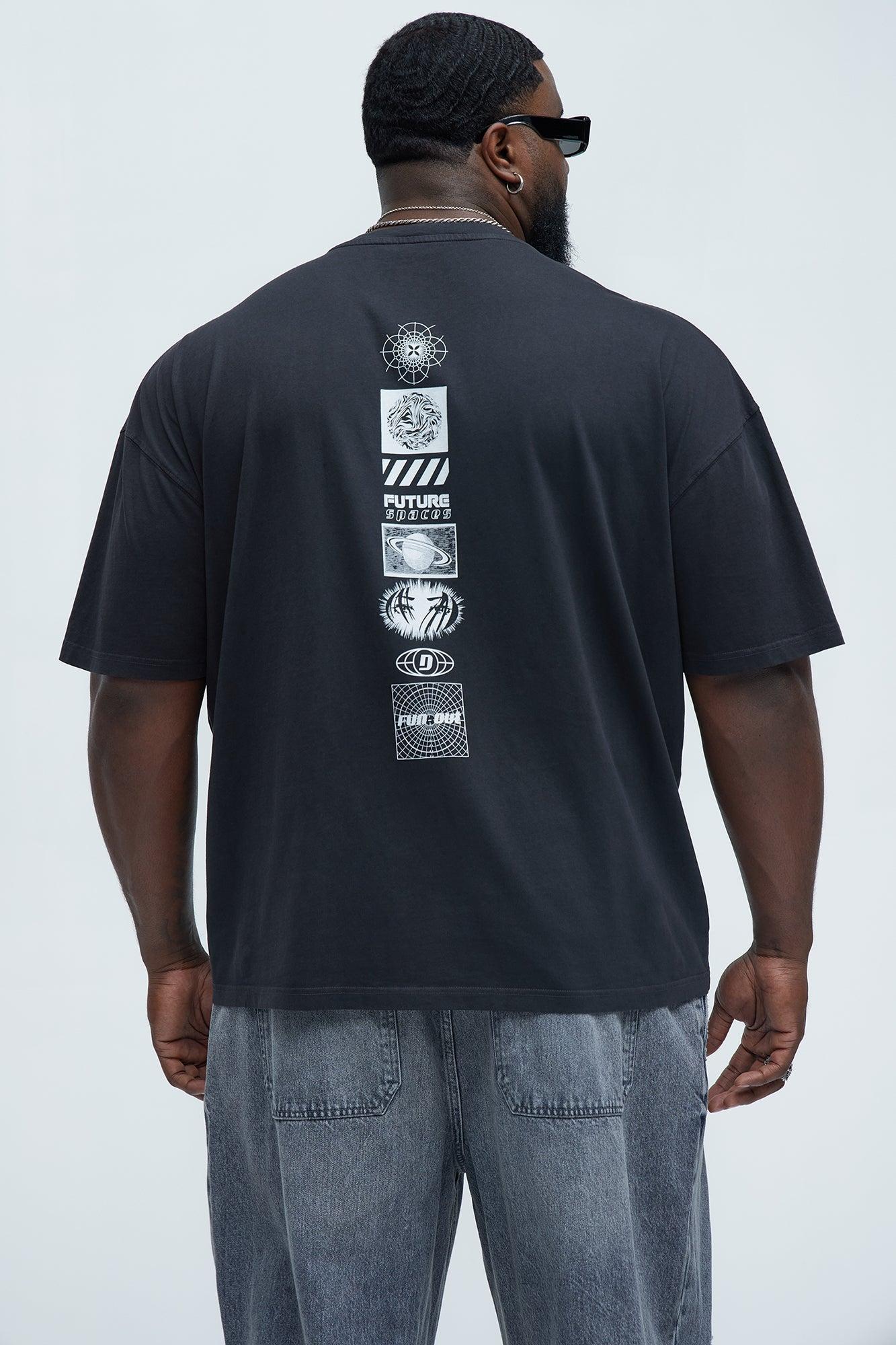 Future Spaces Now Oversized Short Sleeve Tee - Black Product Image