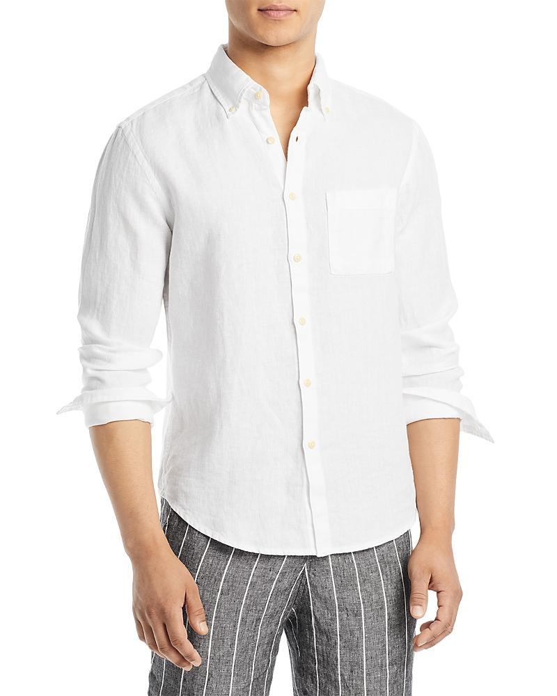 Alex Crane Playa Regular Fit Linen Shirt Product Image