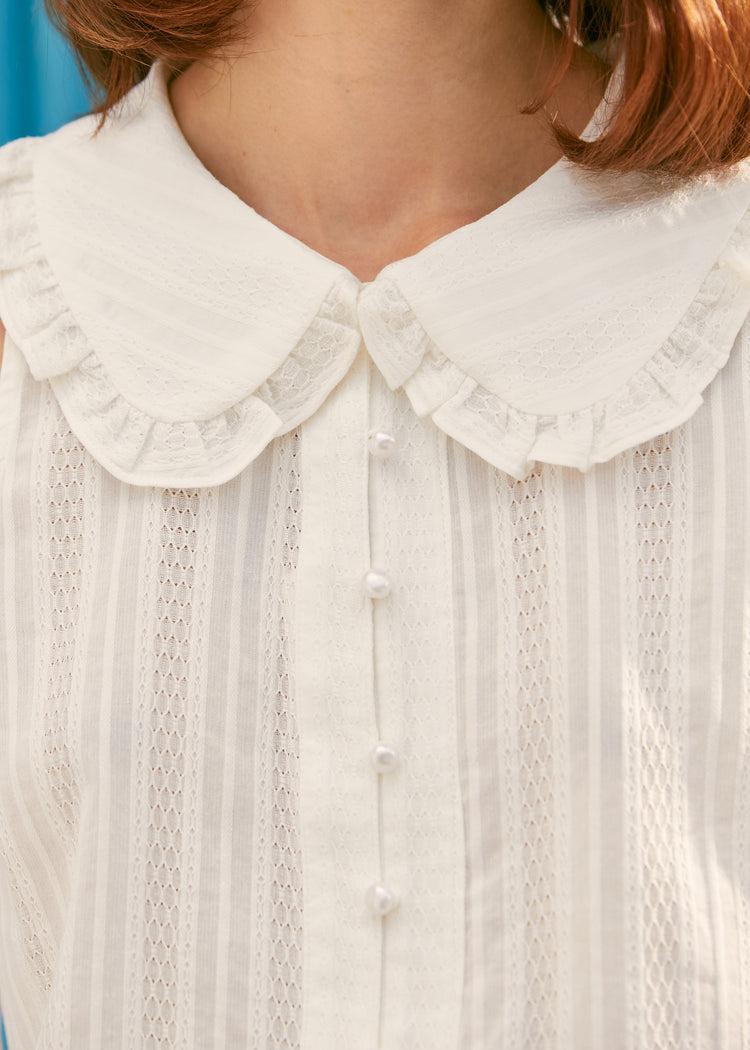 Prim & Proper Sleeveless Blouse Product Image