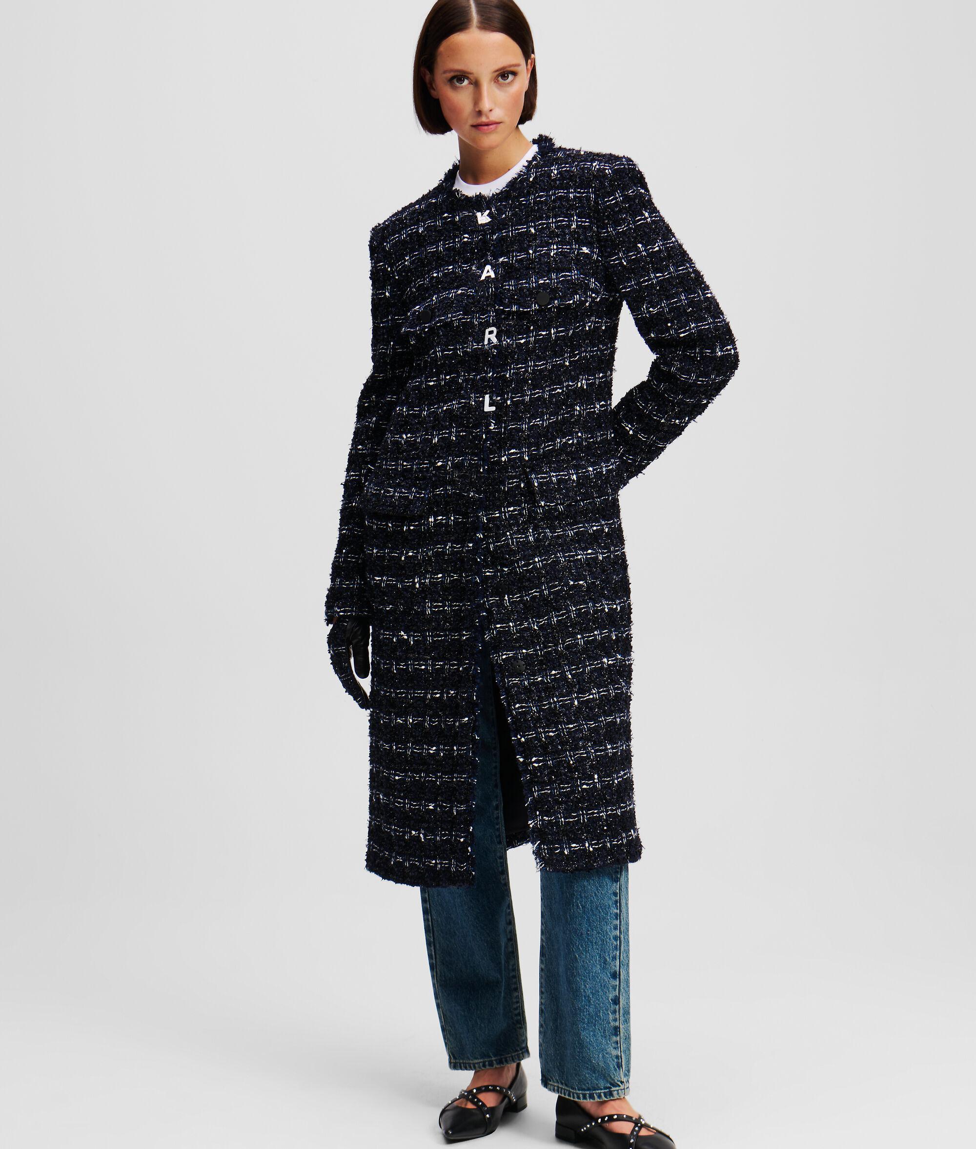 LONGLINE BOUCLÉ COAT Product Image