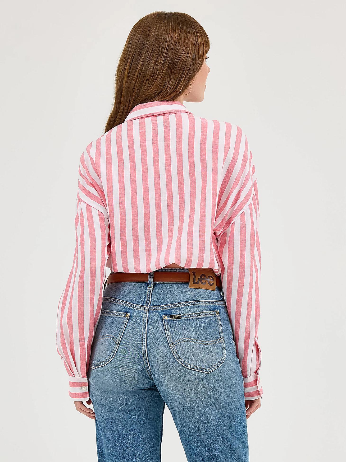 Women's Elastic Waist Pocketless Shirt | Women's Tops & Tees | Lee® Product Image