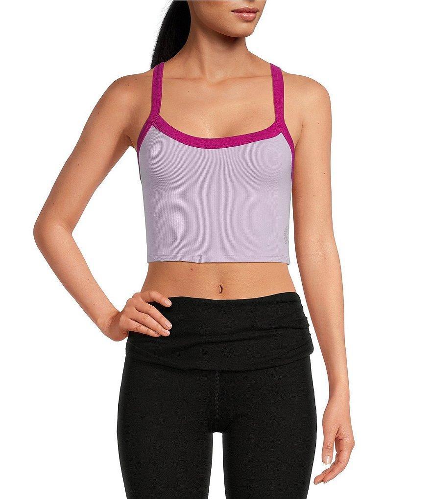 FP Movement All Clear Color Block Scoop Neckline Razorback Sleeveless Cami Product Image