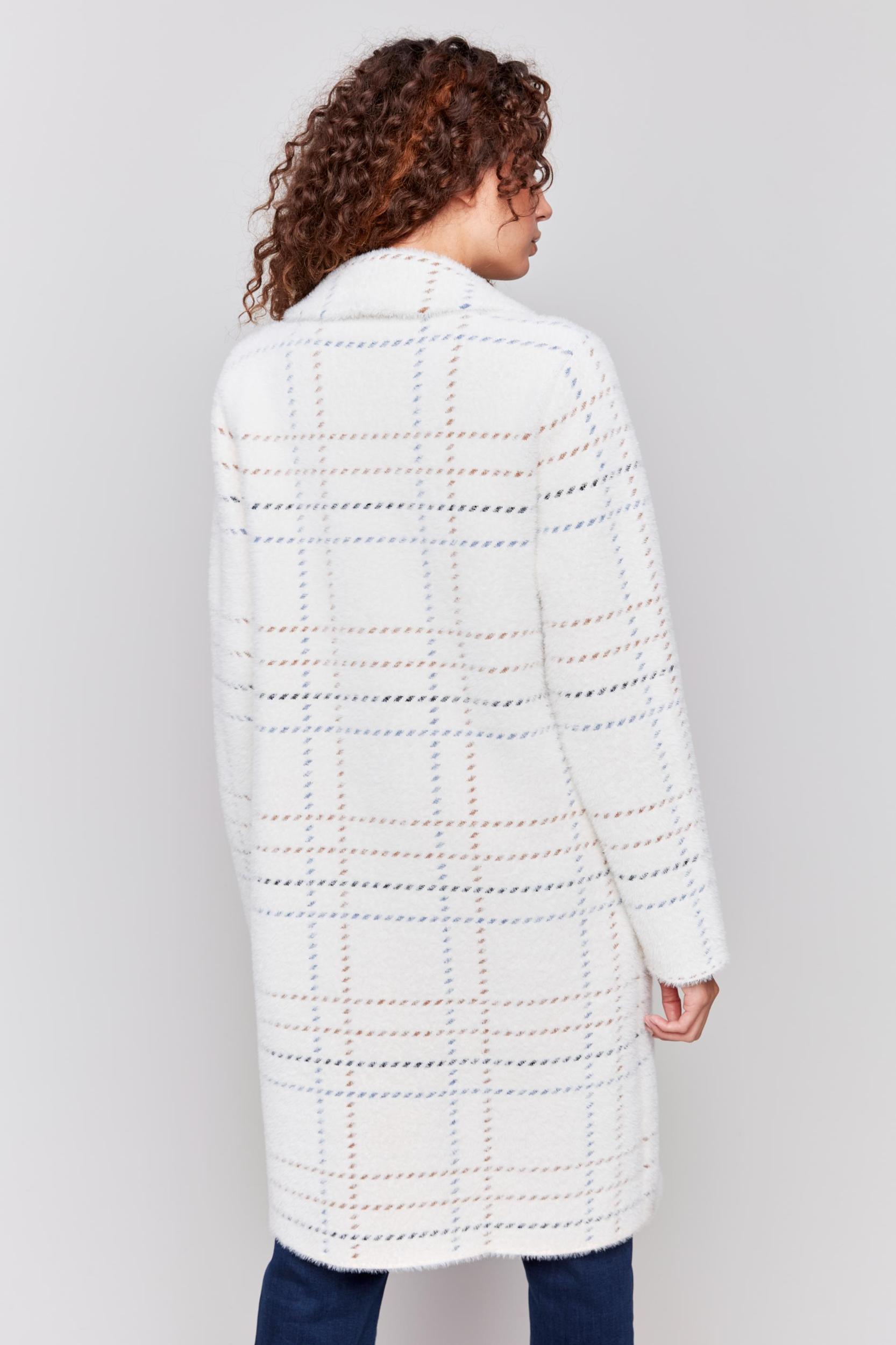 Plaid Coatigan Product Image