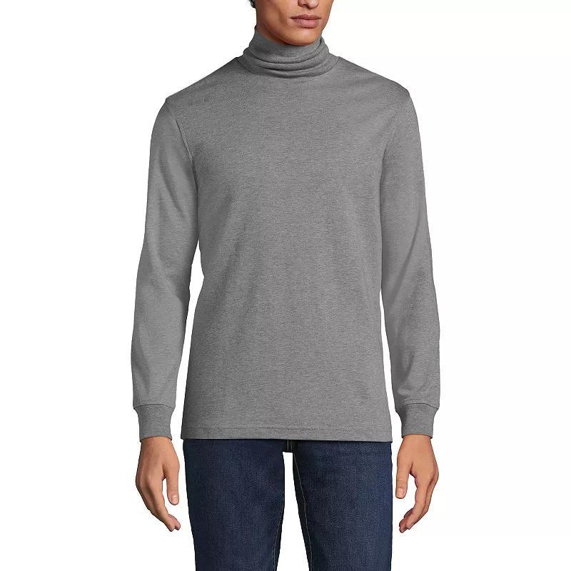 Big & Tall Lands' End Super Soft Supima Turtleneck, Men's, Size: 2XB, Radiant Blue Product Image